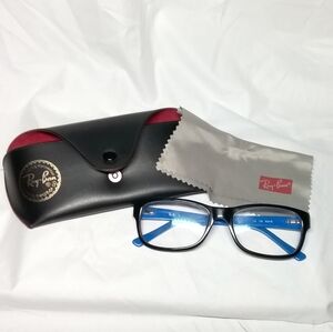 Ray-Ban RAP5728AA  135 col RC018 Blue/Black Glasses w/case